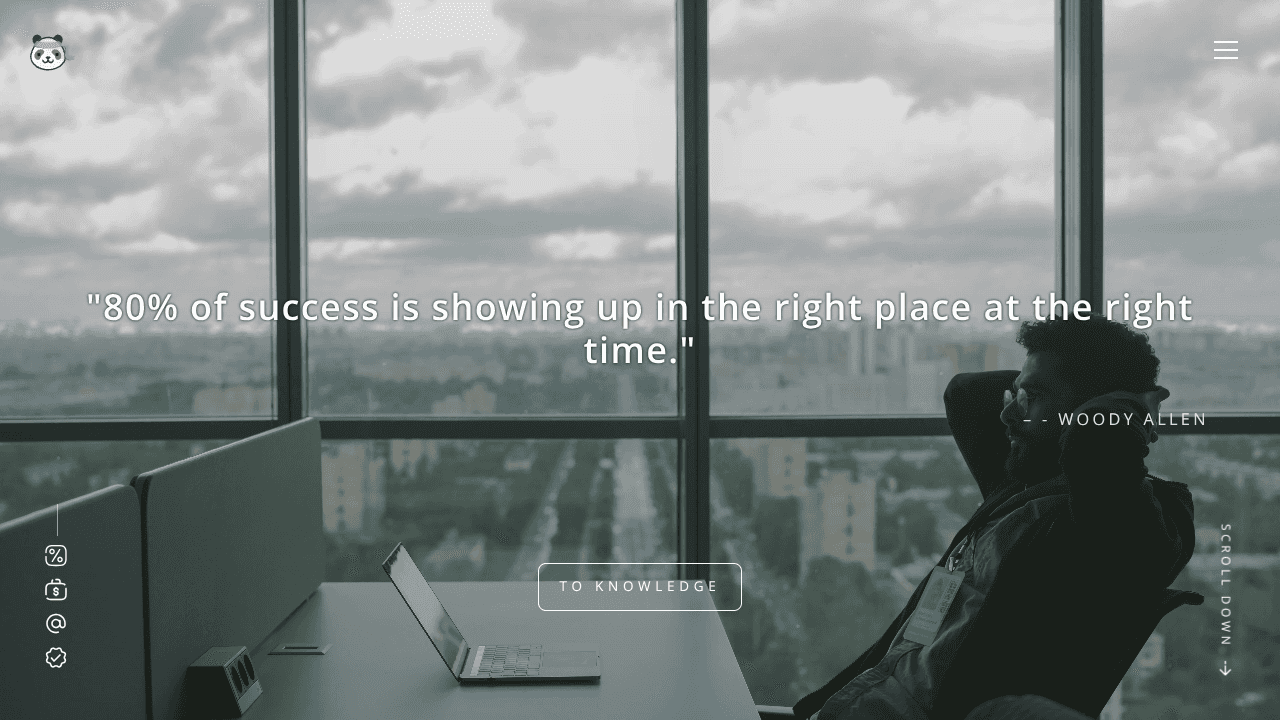 Скріншот проєкту knowledge-base